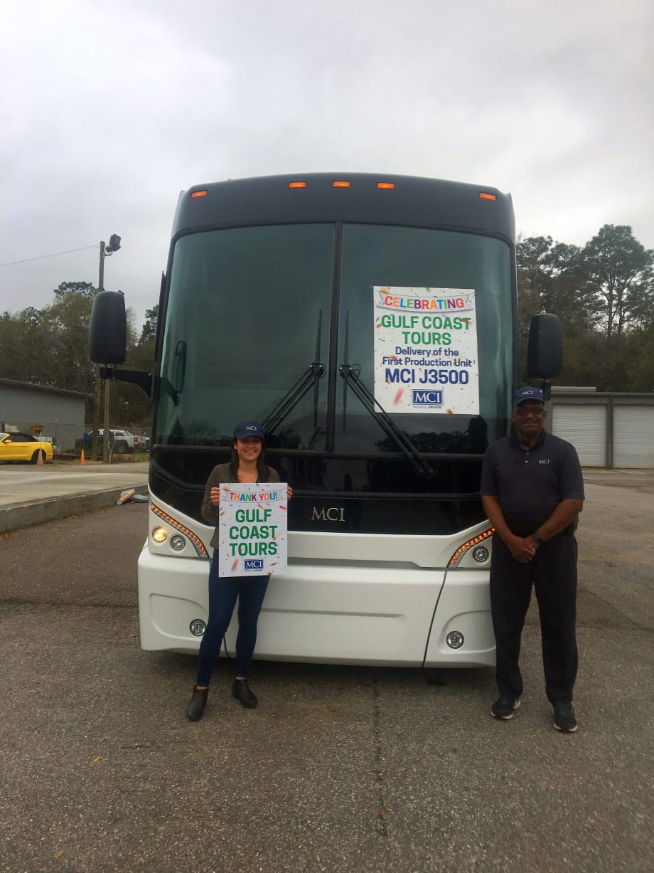 MCI delivers J3500 to Alabama operator