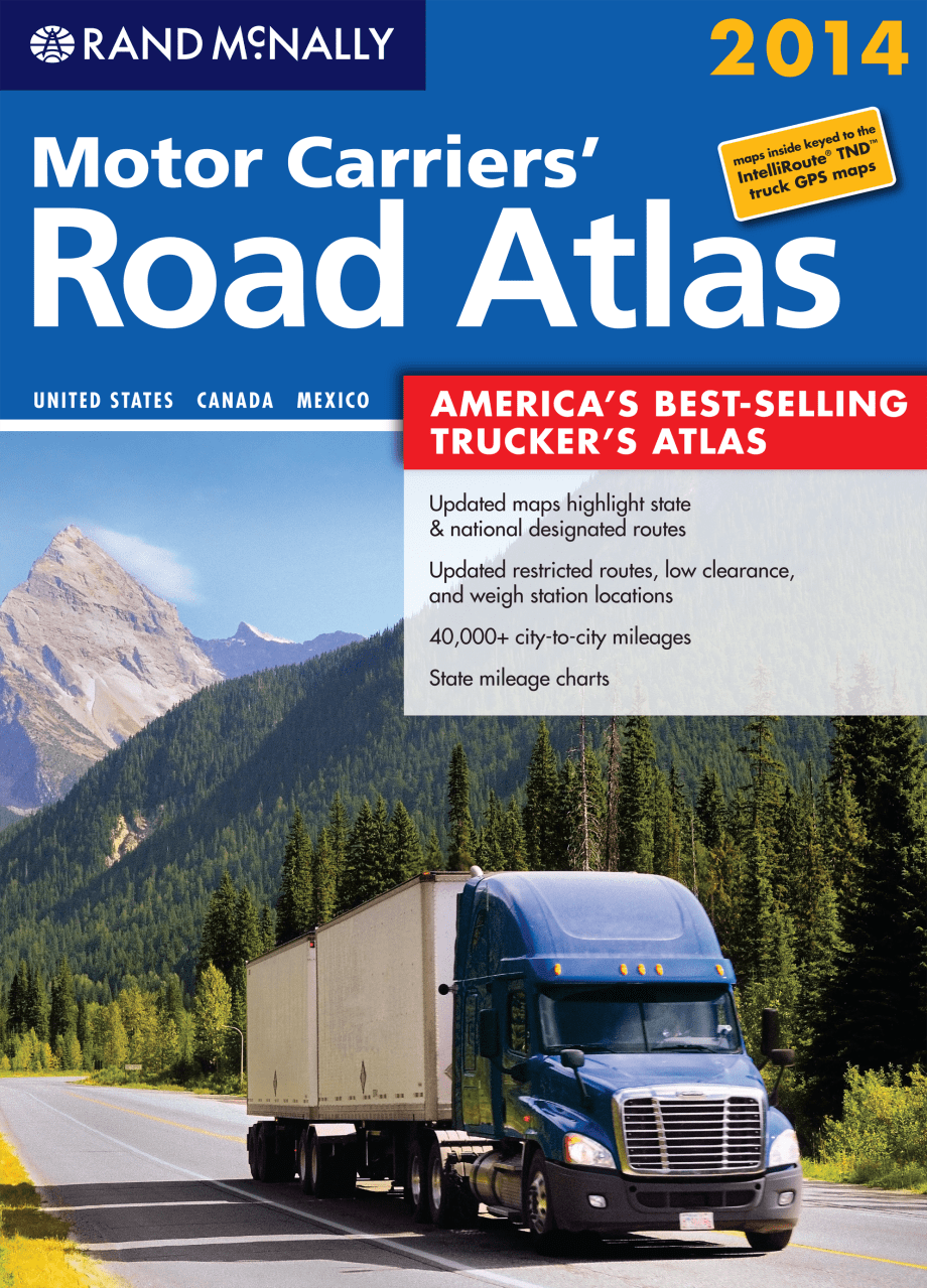 Rand McNally Releases 33rd Edition of Motor Carriers’ Road Atlas