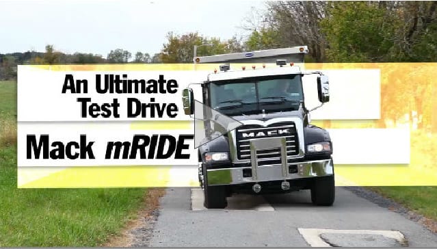 Ultimate Test Drive Video: Mack mRide Suspension