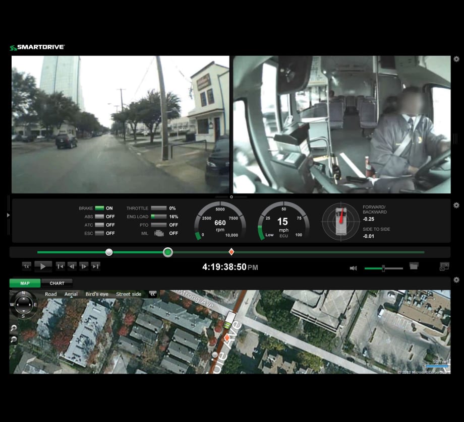 SmartDrive enables operators to train drivers using ‘game film’