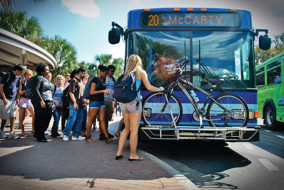 University Transit Turns to Technology, Partnerships to Cope with Demand