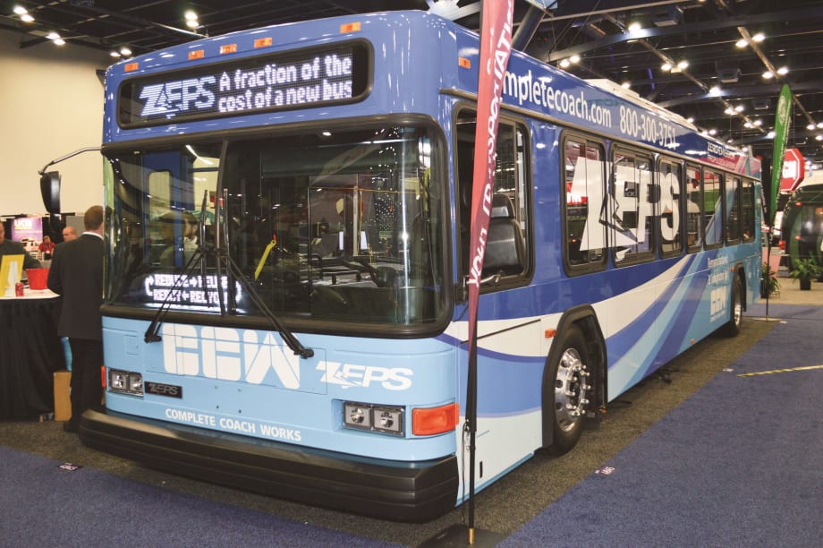 All-electric transit bus
