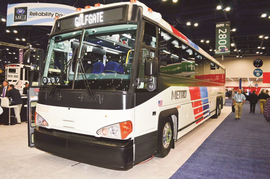 Clean-diesel commuter coach