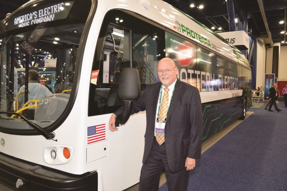 Battery-electric bus