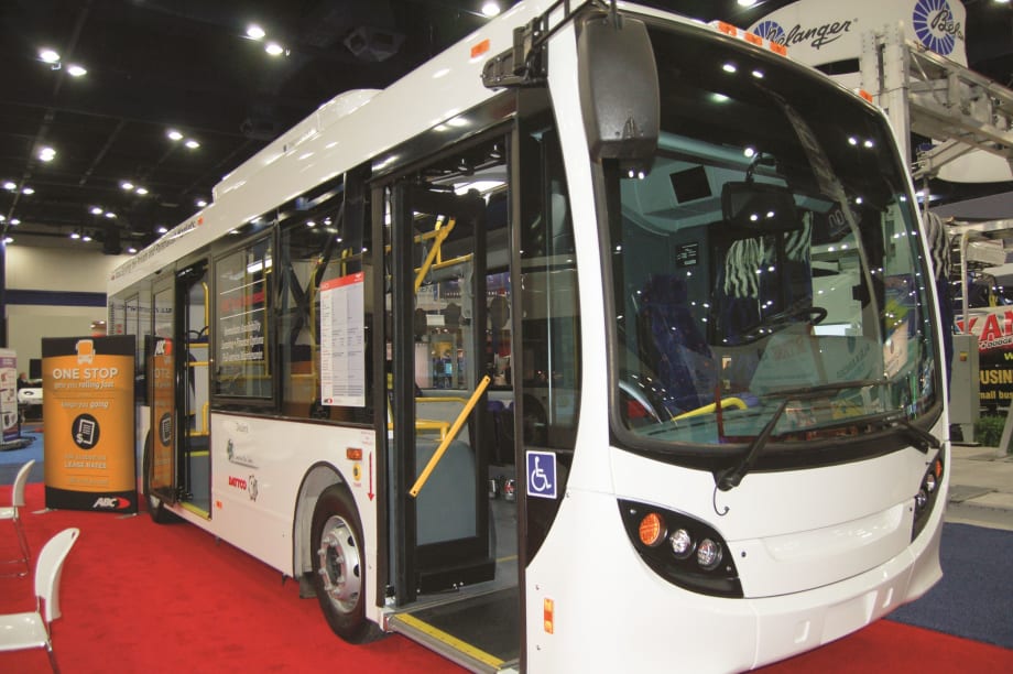 New flyer midi transit bus