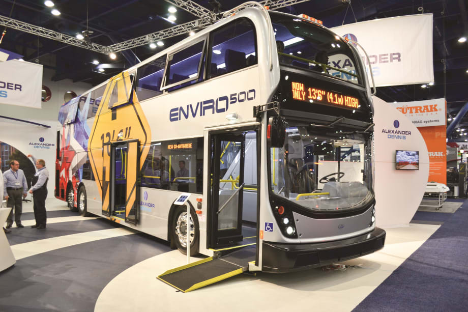Enviro500 double deck bus