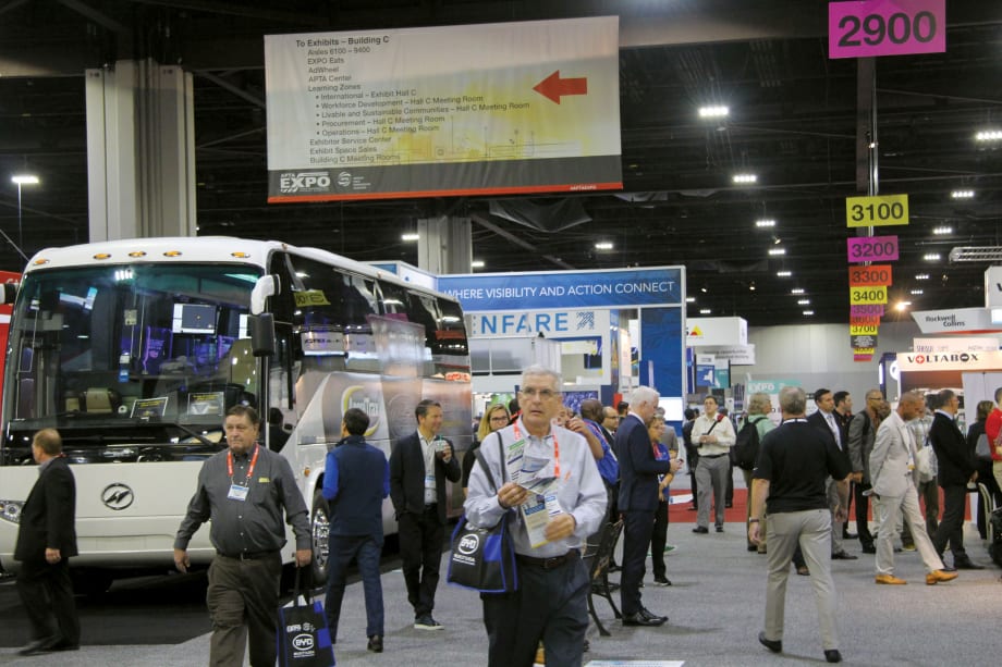 New Mobility Mindset, Vehicle Innovation on Display at APTA EXPO 2017