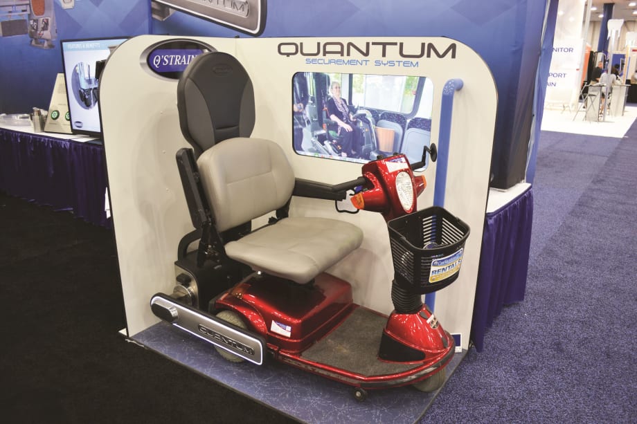 Quantum wheelchair securement station