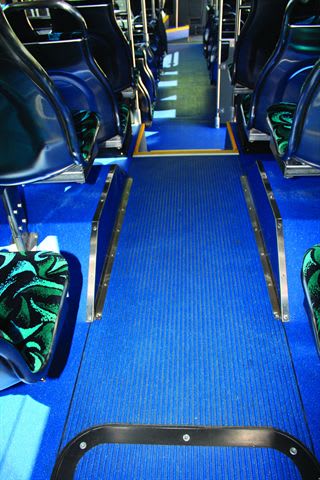 Transit Flooring Stands Up to Foot Traffic