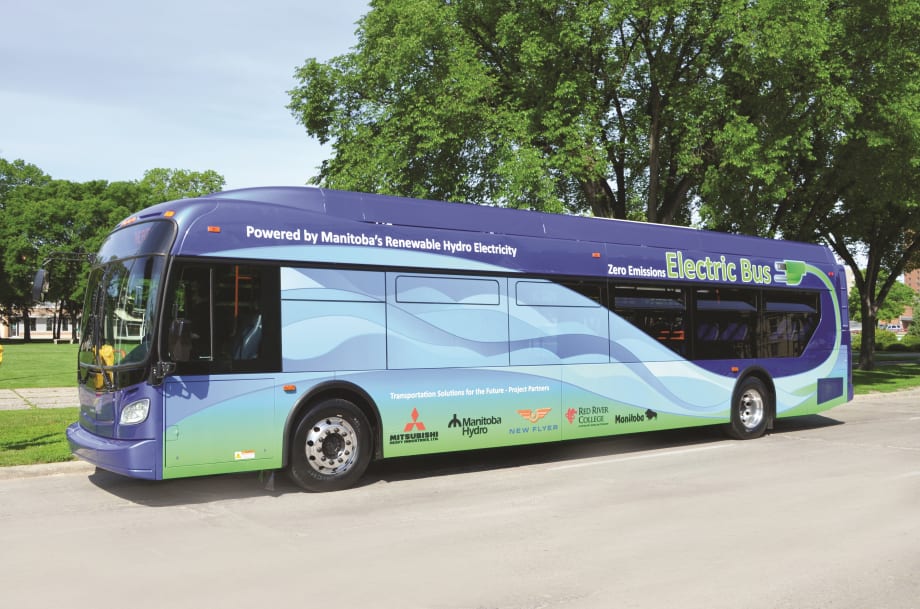 New Flyer, DesignLine discuss electric bus offerings