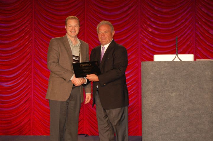 Ramblin Express pres. named METRO's Motorcoach Operator of the Year