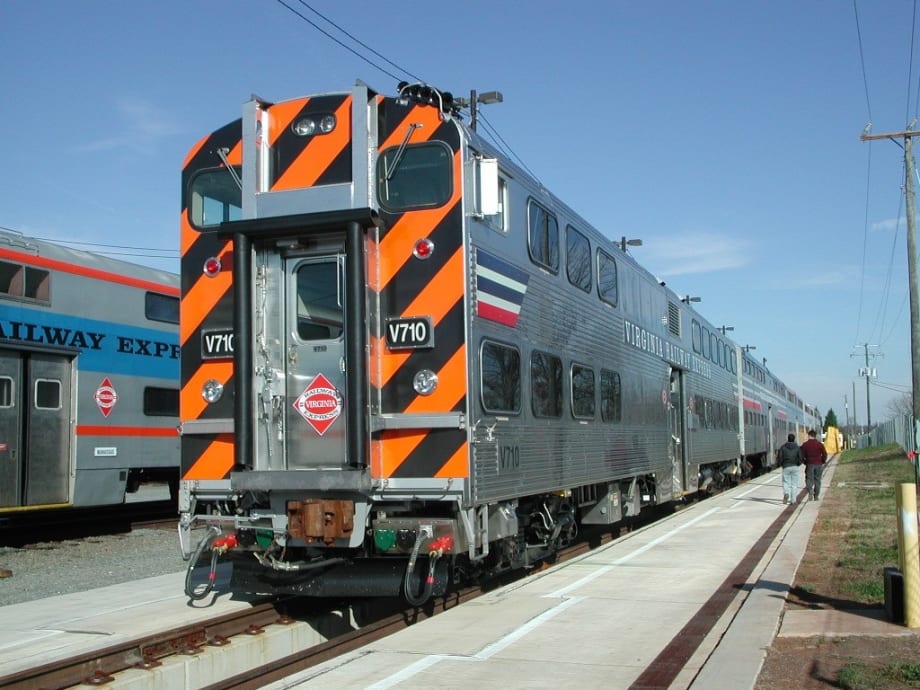 VRE taps Sumitomo for bi-level railcars