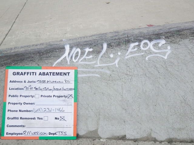 San Diego graffiti program tags offenders