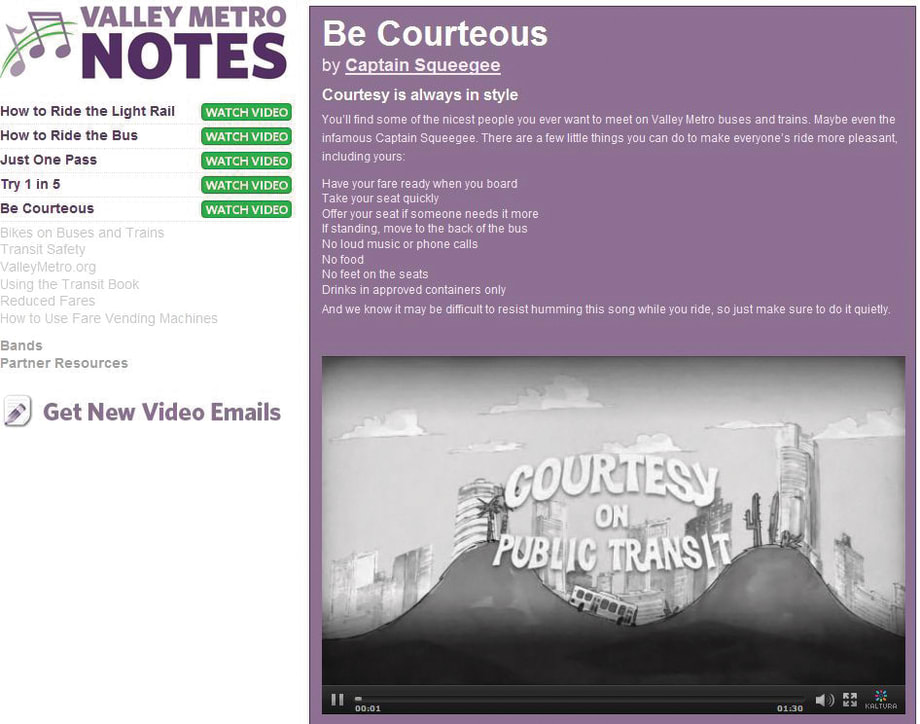 Valley Metro music video campaign educates, entertains riders