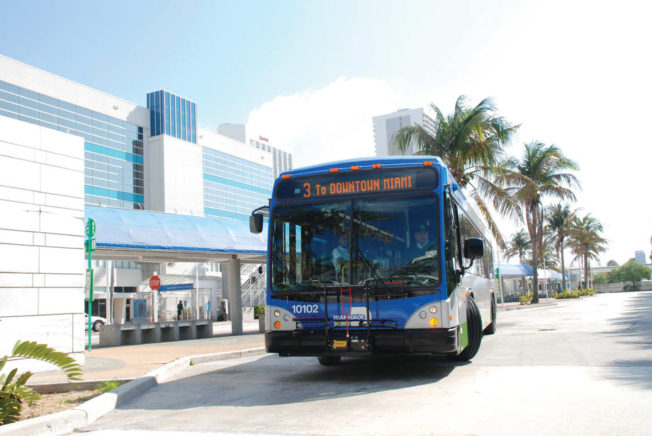 Miami-Dade Bus Fleet Enhancements Help Curb Costs, Emissions