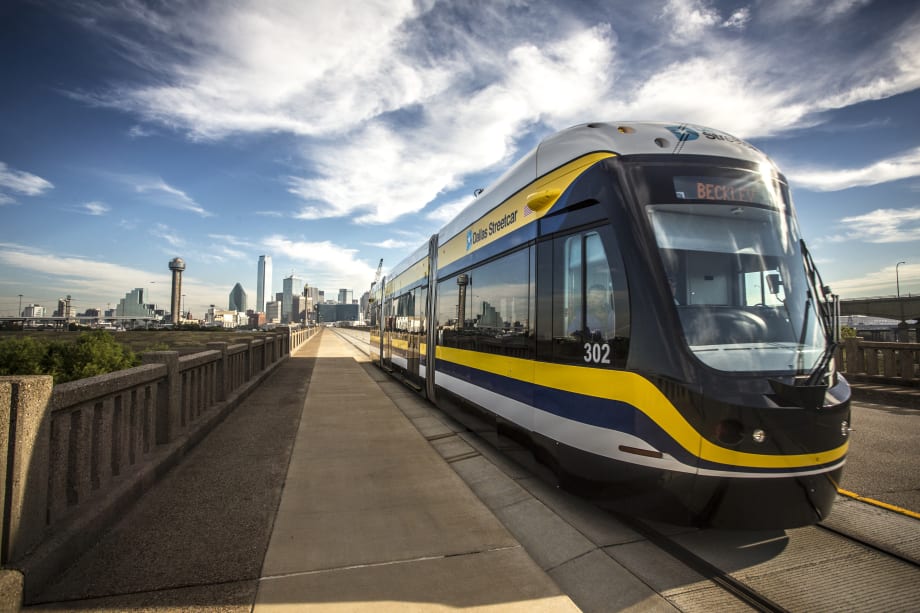 Dallas Streetcar Connects Commuters to City Center