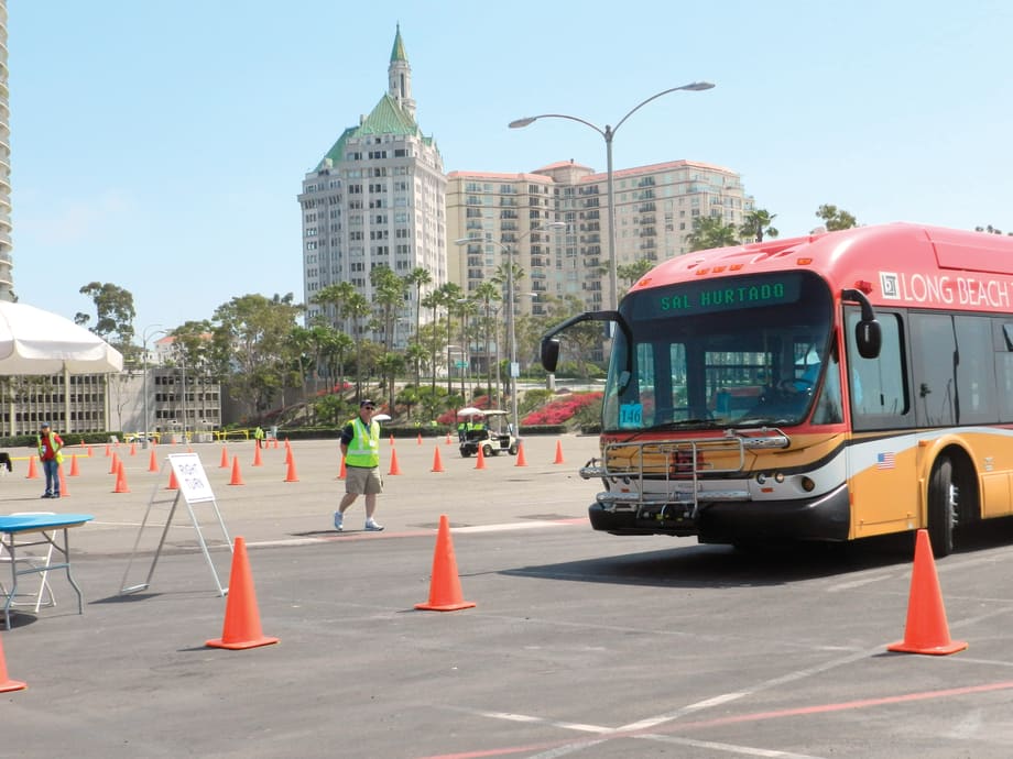 Operators, mechanics test skills at APTA’s bus Roadeo