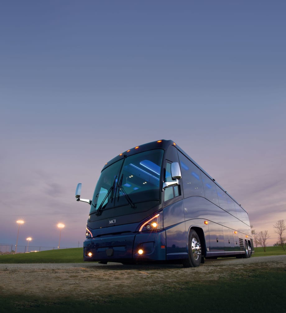 MCI unveils more passenger/driver space, upscale interior for J4500