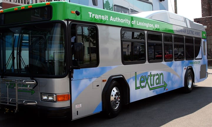 Kentucky's Lextran unveils new hybrid, diesel Gillig buses