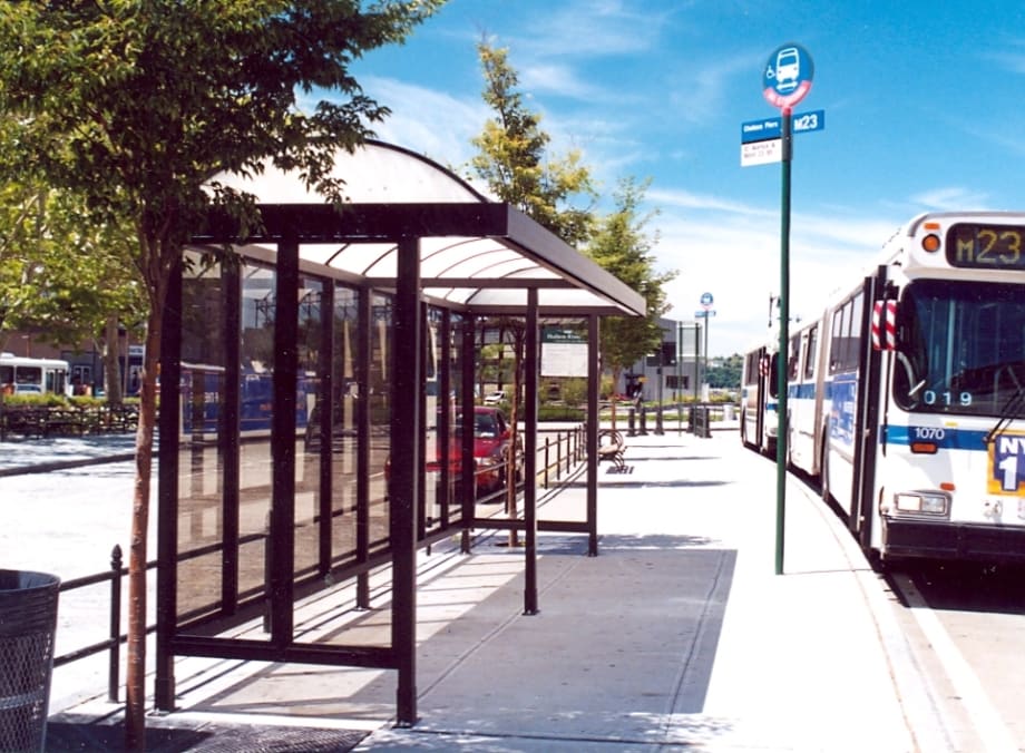 Today's Transit Shelters Include Modern Trends, Traditional Looks