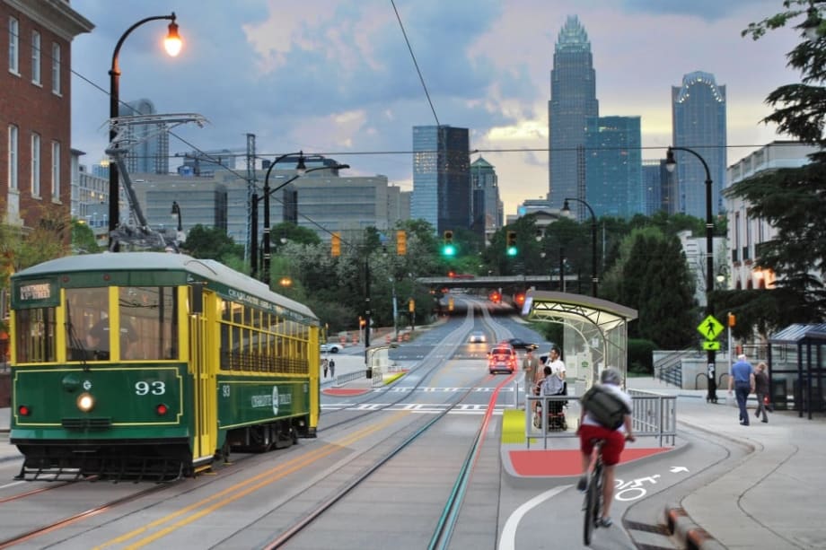 Charlotte streetcar projected to cost more than bus, light rail