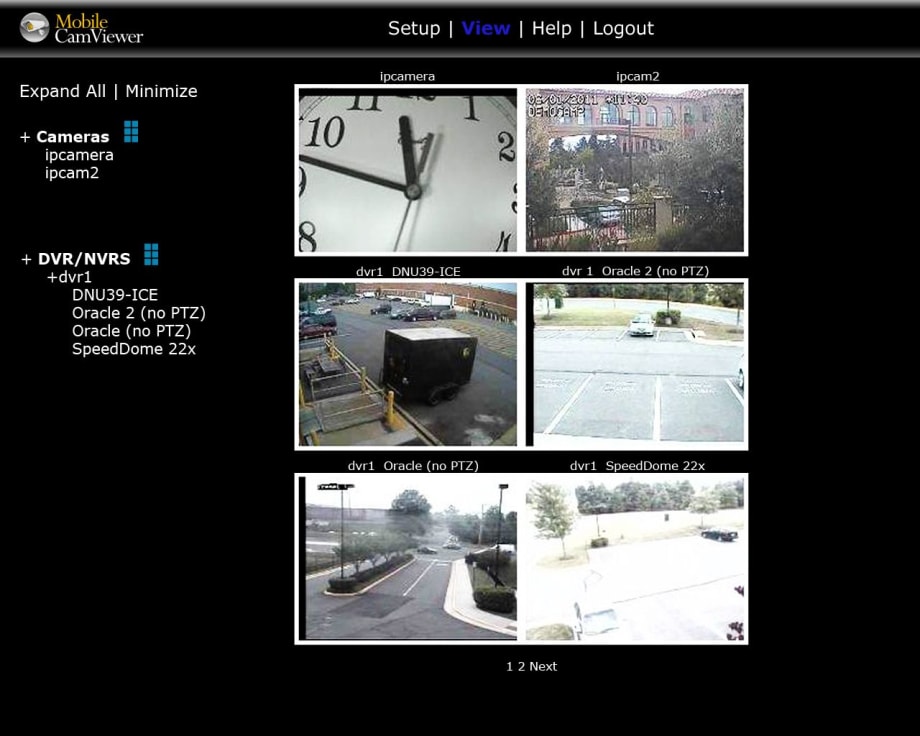 Web surveillance platform