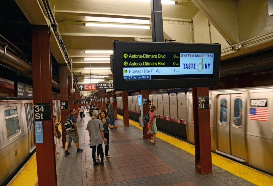 NYC Transit Uses New Tech, Tests Real-Time Train Arrival