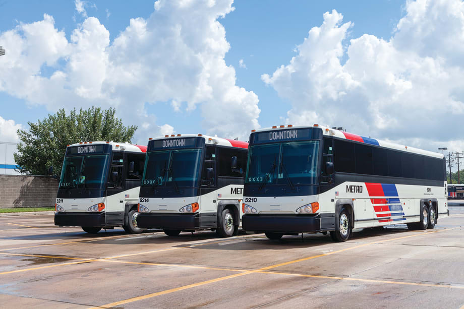 MCI Rolls Into EXPO with its Greenest Commuter Coach