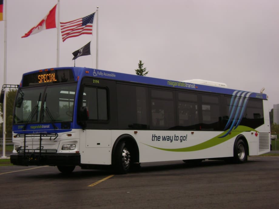 Daimler showcases Orion buses with added features, technology