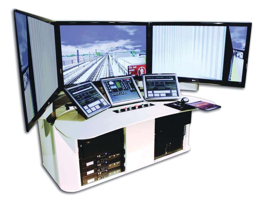 FAAC displays new low-cost, high-fidelity rail simulator