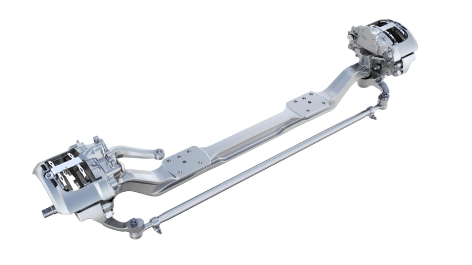 Meritor's Lighter-Weight Front Steer Axle for Linehaul