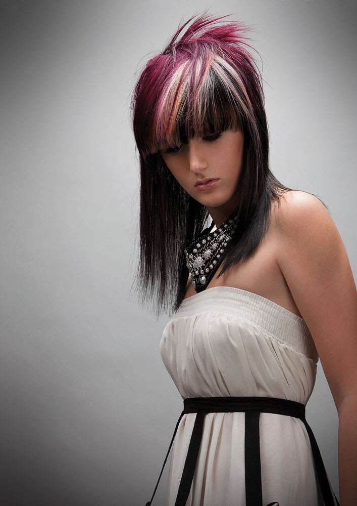 Technicolour from Moving Hair