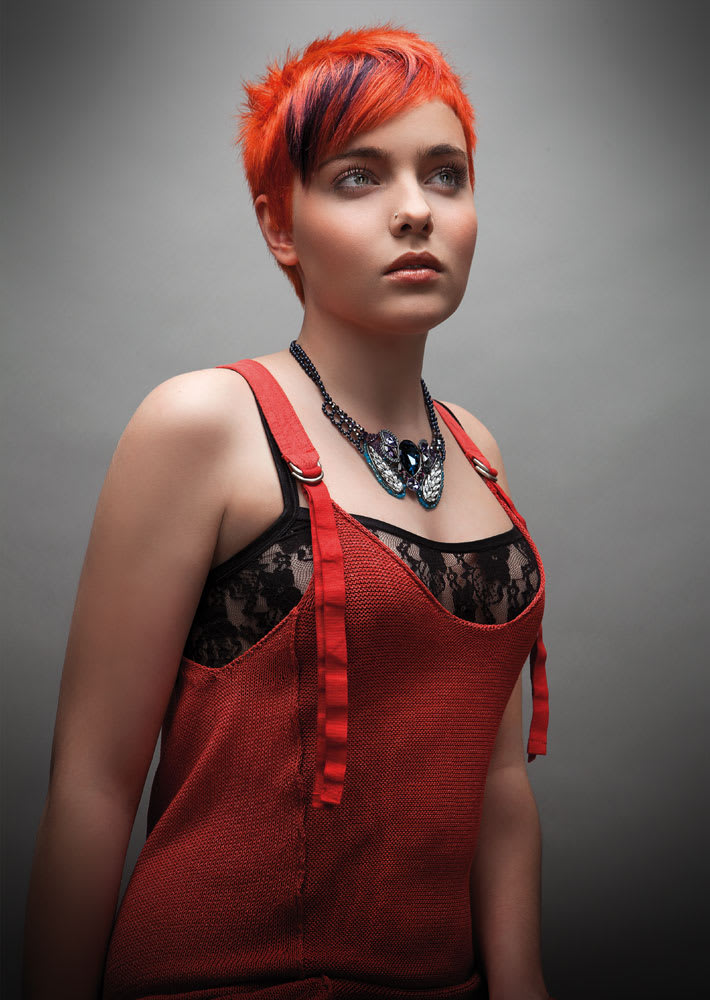 Technicolour from Moving Hair