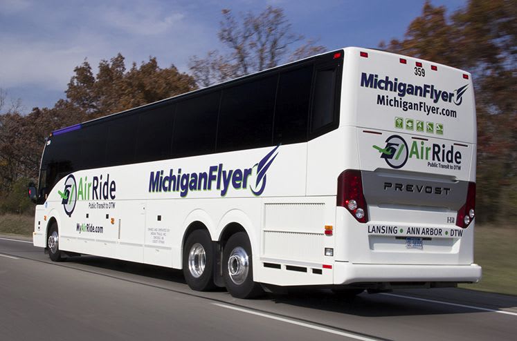 Michigan Flyer Expands Service to Detroit Metropolitan Airport