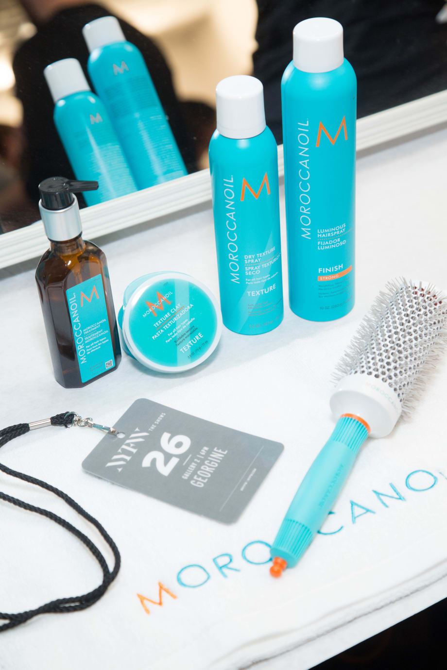 NYFW: Moroccanoil For The Georgine F/W 2017 Collection