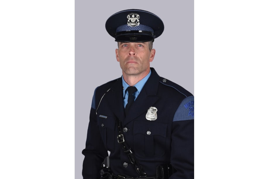 Michigan State Police Officer Dies from Crash Injuries