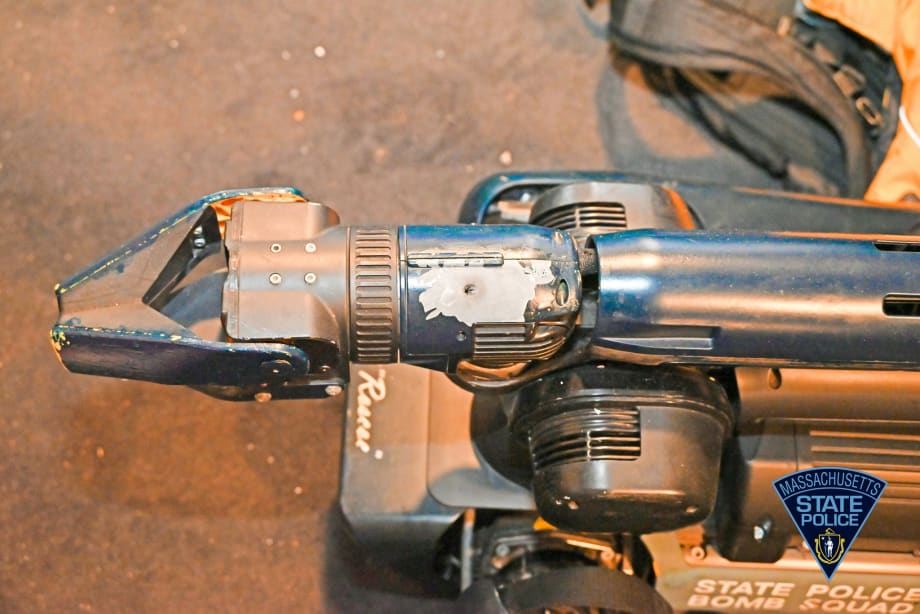 Massachusetts State Police Robot Shot During Barricade Incident