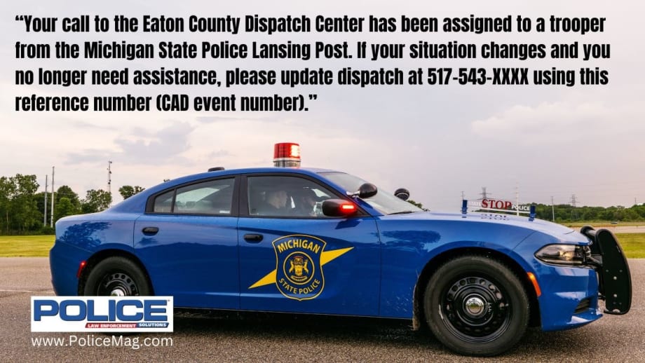 Michigan State Police Launches 911 Text Program