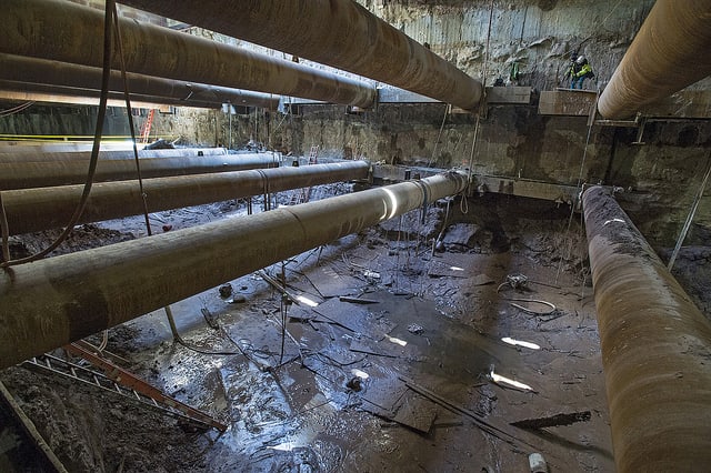 MTA subway worker trapped in tunnel rescued