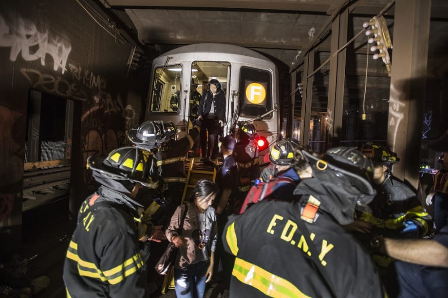 N.Y. subway rail that snapped in derailment was new