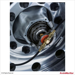 Dorsey Makes Meritor Tire Inflation System Standard Option