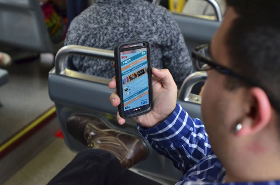 San Diego MTS offers free video-on-demand service on trolleys