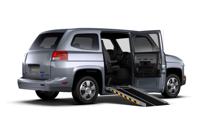 Mobility Ventures exhibiting accessible MV-1 models at BusCon