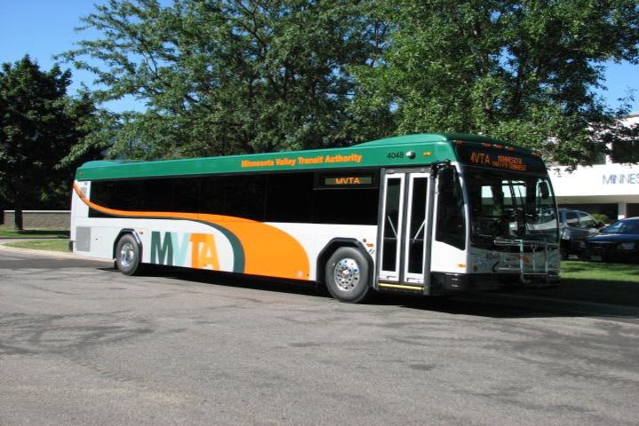 Minn. Valley receives 2 Gillig BRT buses