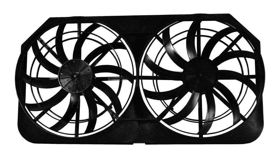 Mach Two Dual 16" Truck Fan