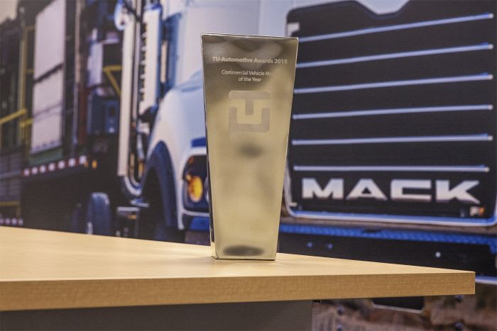 Mack Wins TU-Automotive Connected Fleet Award