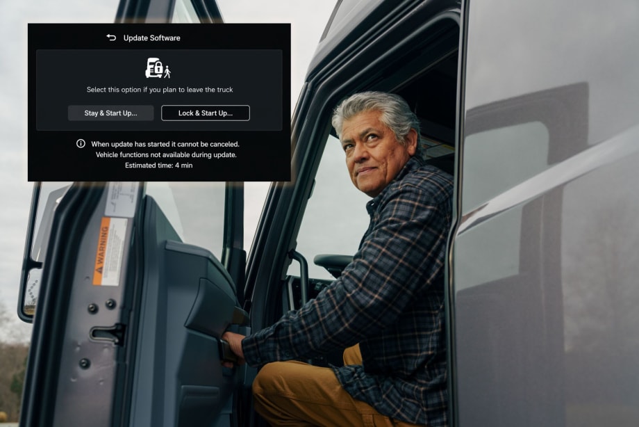 Mack Lock & Leave software updates.