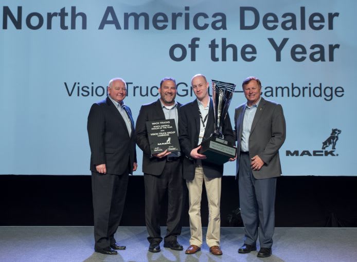 Mack Names Vision Truck Group Dealer of the Year