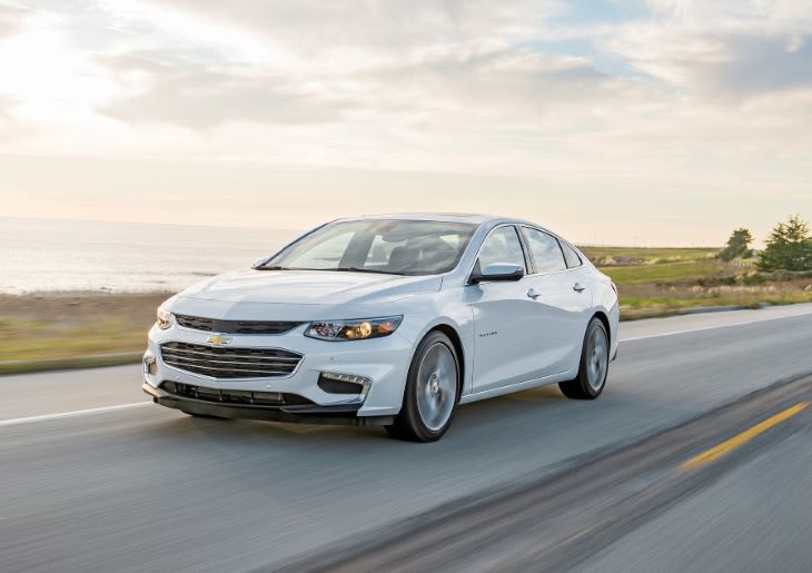 Chevrolet Malibu Wins 2016 Fleet Car of the Year