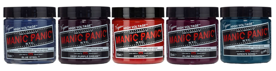 Manic Panic Announces Five New Semi-Permanent Hair Colors